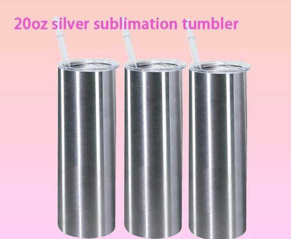 20 oz Stainless Steel Skinny Tumbler