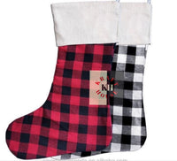 Buffalo Plaid Christmas Stockings